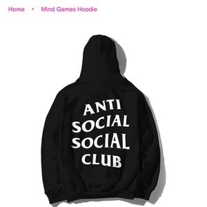 Anti Social Social Club Mind Games hoodie